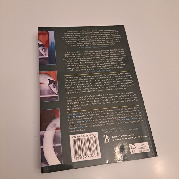 The Broadview Anthology of Short Fiction - Third Edition book - Picture 4 of 8